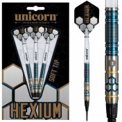 Dardos Unicorn Hexium 2 Blue Gold 90% 20gr - 5