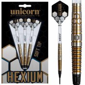 Dardos Unicorn Hexium 3 Black Gold 90% 23gr - 6