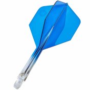 Plumas Unicorn Darts Forge Two Tone Azul Clear NO2 Talla M - 3