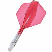 Plumas Unicorn Darts Forge Two Tone Rojo Clear NO2 Talla M - 3