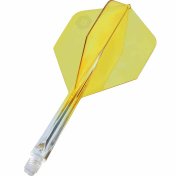 Plumas Unicorn Darts Forge Two Tone Amarillo Clear NO2 Talla M - 3