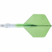 Plumas Unicorn Darts Forge Two Tone Verde Clear NO2 Talla M - 2