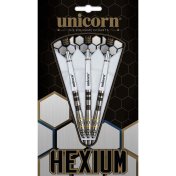 Dardos Unicorn Hexium 1 Black Gold P.Metal 90% 22gr - 6