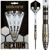 Dardos Unicorn Hexium 1 Black Gold P.Metal 90% 24gr - 4