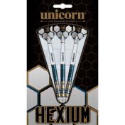 Dardos Unicorn Hexium 2 Blue Gold P.Metal 90% 23gr - 4