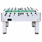 Calcio Balilla Semi Professionale Salotto Bianco Giocatore Plastica Piedi Uniti - 3
