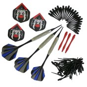 Juego de 3 dardos + 100 puntas + 3 plumas - 3