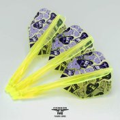 Plumas Condor Axe G.T.Monster 3 Small AmarillaM 27.5mm 3 Uds.  - 2