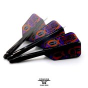 Plumas Condor Axe Neon Nightmare Inspiration3 Stowe Buntz S 21.5mm 3 Uds.  - 2