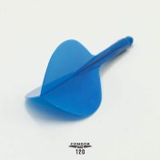 Plumas Condor Axe Tear Drop 120 Azul L 30.0mm 3 Uds. - 2