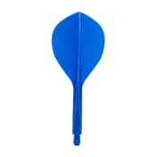 Plumas Condor Axe Tear Drop 120 Azul M 24.0mm 3 Uds. - 1