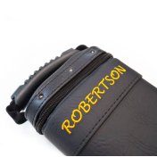 Funda taco billar Robertson 2/4 de cuero - 3
