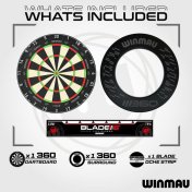 PACK DIANA WINMAU BLADE 360 + SURROUND BLADE 360 + 6 DARDOS DE TUNGSTENO + LINEA DE TIRO BLADE 360 - 2