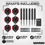 PACK DIANA WINMAU BLADE 6 + SURROUND BLADE 6 + 6 DARDOS DE TUNGSTENO + LINEA DE TIRO BLADE 6 - 2