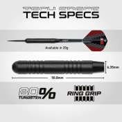 PACK DIANA WINMAU BLADE 6 + SURROUND BLADE 6 + 6 DARDOS DE TUNGSTENO + LINEA DE TIRO BLADE 6 - 4