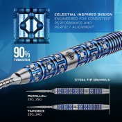 Dardos Winmau Lunaris Parallel 23g 90%  - 6