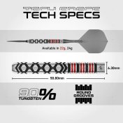 Dardos Winmau Fornax Parallel 22g 90%  - 5