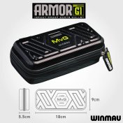 Funda Dardos Winmau Darts Case MvG Design Tour Edition MVG G1 - 3