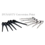 Puntas Conversion Dynasty Type-S Plata 25mm 2ba - 2