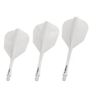 Plumas Winmau Darts Fusion Blancas Medium 34-76mm N6 - 1