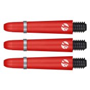 Cañas Shot Darts Koi Carbon Shaft Rojo Corta 35mm - 2
