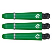 Cañas Shot Darts Koi Carbon Shaft Verde Intermedia 41mm - 2