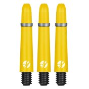 Cañas Shot Darts Koi Carbon Shaft Amarillo Intermedia 41mm - 1