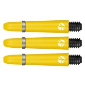 Cañas Shot Darts Koi Carbon Shaft Amarillo Larga 48mm - 2