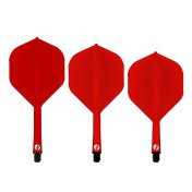 Plumas Shot Darts Deck System Rojo - 1
