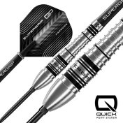 Dardos Harrows Supergrip Bomb Quick Point 90% 25g Punta de Acero - 2