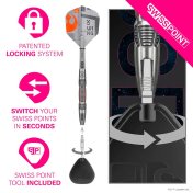 Dardos Target Darts Star Wars X-WING 90% 22g Swiss Point - 7