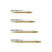 Puntas Harrows Darts Quick Points Ryan Searle Heavy Gold 40mm - 3