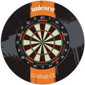 Dartboard Surrounds Unicorn Pro Ultra Negro/Naranja - 3