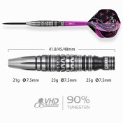 Dardos One80 Jelle Klaasen V3 Softip 21g 90%  - 2