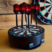 Karella Soporte Mini Dartboard Bulli incluye dardos - 5