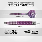 Dardos Winmau John Brown 22g 90%  - 5