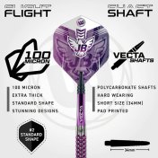 Dardos Winmau John Brown 22g 90%  - 6