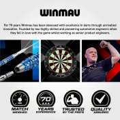 Cañas Winmau Darts Vecta Blade X Shaft Negro 40mm  - 6