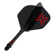 Plumas Winmau Darts Fusion Blade X Black Short 22-64mm N2 - 1