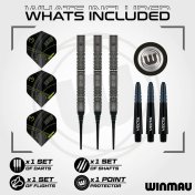 Dardos Winmau Michael Van Gerwen MvG Signature Edition 18g 90% - 4