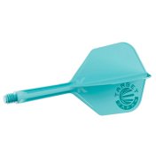 Plumas Target Japan K-Flex Aqua Blue Logo No.6 Short - 2