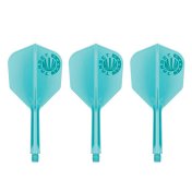 Plumas Target Japan K-Flex Aqua Blue Logo No.6 Medium - 3