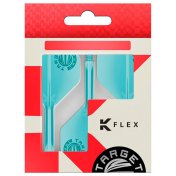 Plumas Target Japan K-Flex Aqua Blue Logo No.2 Medium - 4
