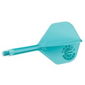 Plumas Target Japan K-Flex Aqua Blue Logo No.2 Short - 2