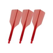 Plumas Condor Axe 120 Slim Rojo Transparente M 24.0mm 3 Uds. - 4