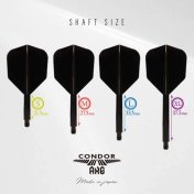 Plumas Condor Axe Friete Standard Clear M 27.5m 3 Uds.  - 4