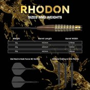 Dardos Mission Rhodon 95% 23gr - 3