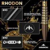 Dardos Mission Rhodon 95% 23gr - 6