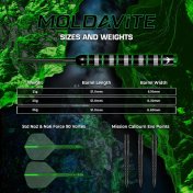 Dardos Mission Moldavite 95% 21gr - 3