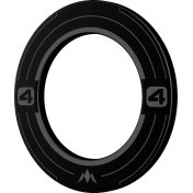 Dartboard Surrounds Samurai  4 Negro Logo Mission Darts - 2